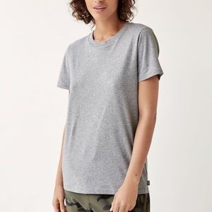 Aritzia TNA The Perfect Tee in Dark Grey